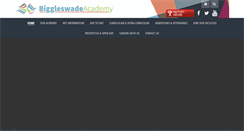 Desktop Screenshot of biggleswadeacademy.org